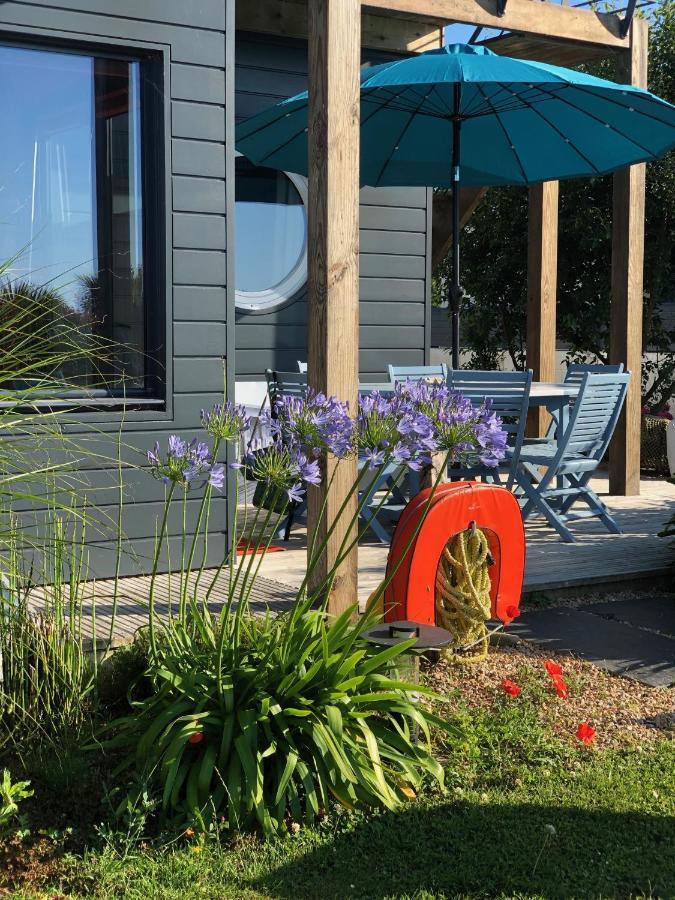 La Maison Bateau Au Bord De Mer Guissény Exterior foto